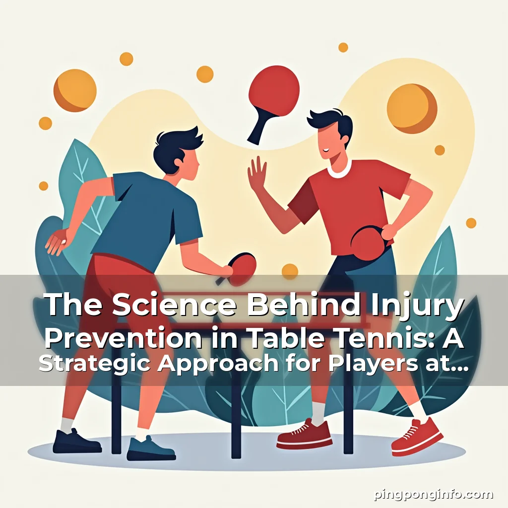 Read more about the article The Science Behind Injury Prevention in Table Tennis: A Strategic Approach for Players at All Levels