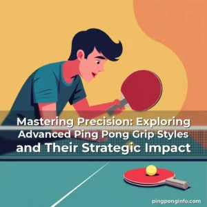 Read more about the article Mastering Precision: Exploring Advanced Ping Pong Grip Styles and Their Strategic Impact