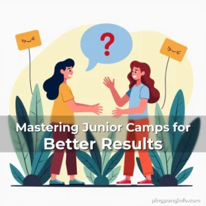Artistic representation for Mastering Junior Camps for Better Results